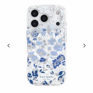 kate spade Blue Floral MagSafe iPhone 17 Pro Case